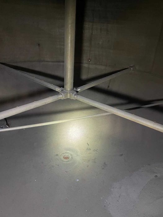 Ресивер з нержавіючої сталі 9 м³ | Вертикальний, харчовий / технічний