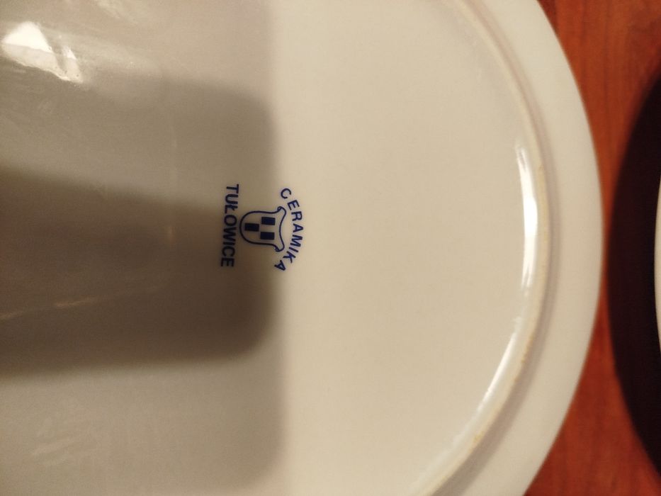 Komplet 11 talerzy obiadowych Tułowice