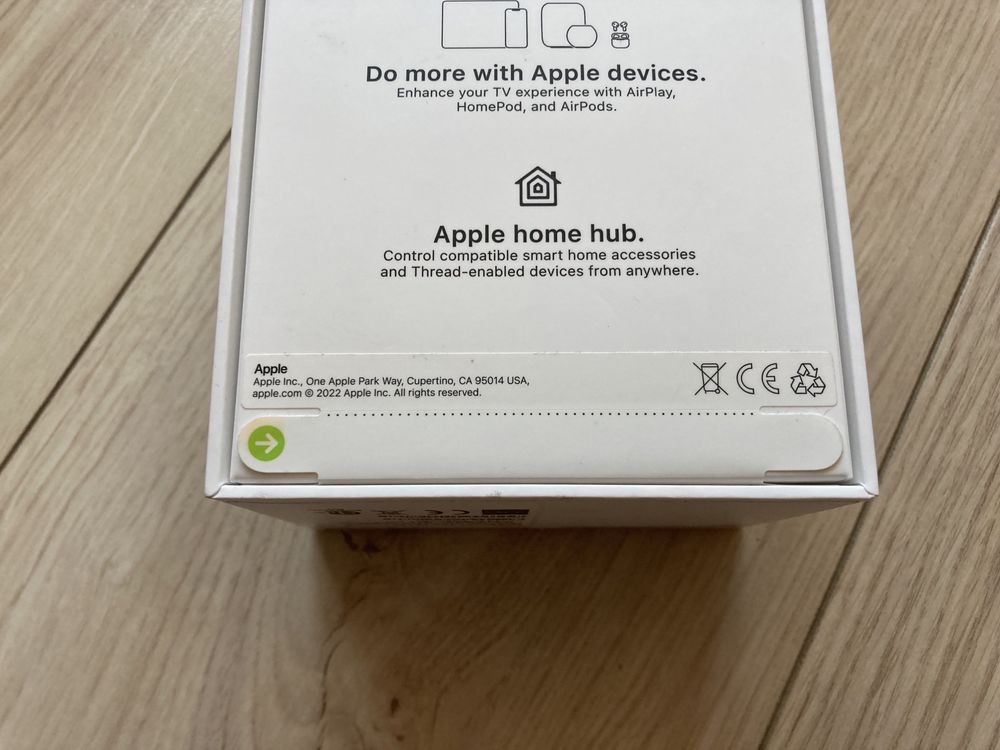 Новая,запакованная Apple TV 4K 2022 3 gen 128gb,WiFi+Ethernet,MN893