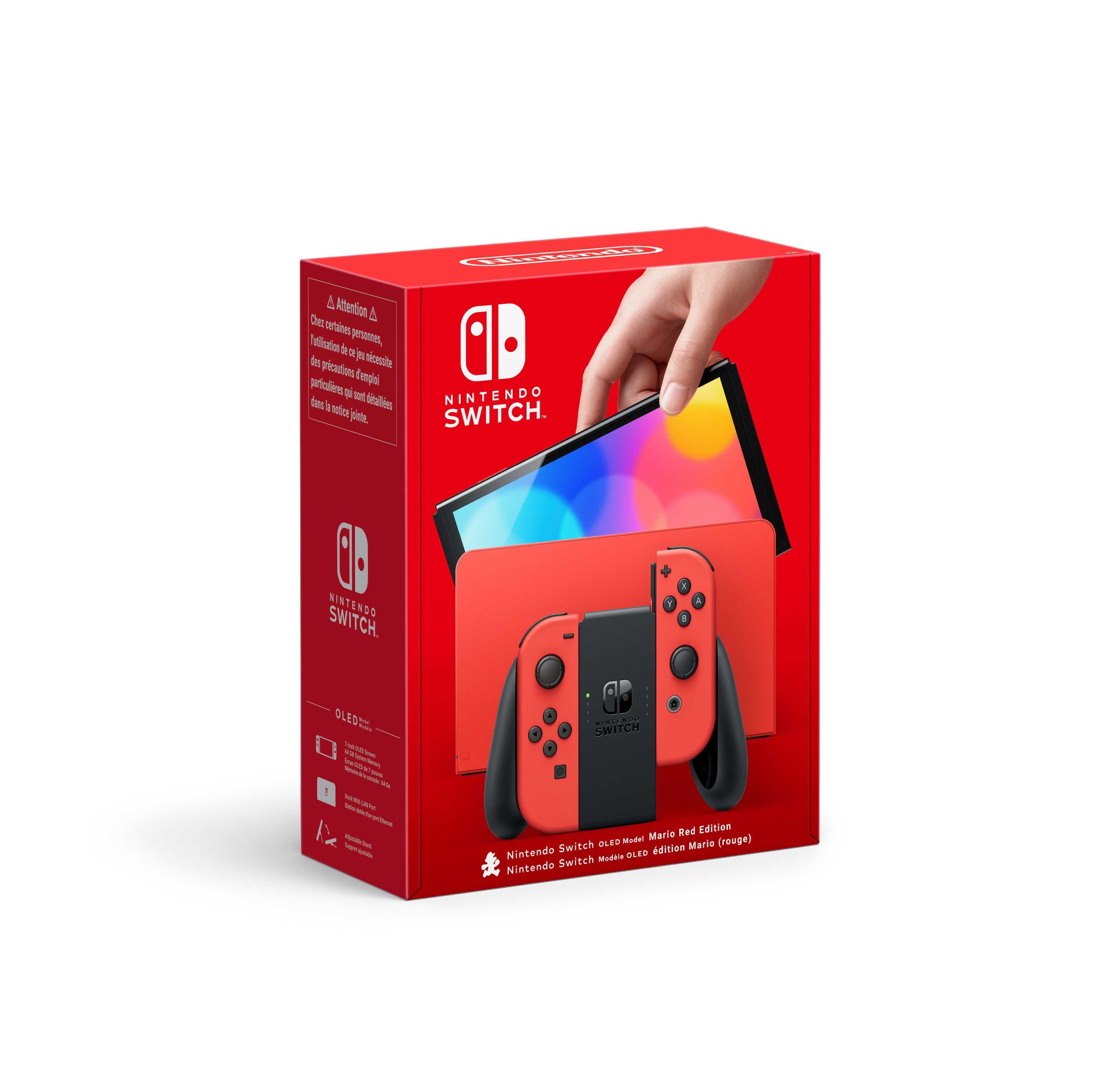 (DESBLOQUEADA) Consola Nintendo Switch OLED Edição Mario