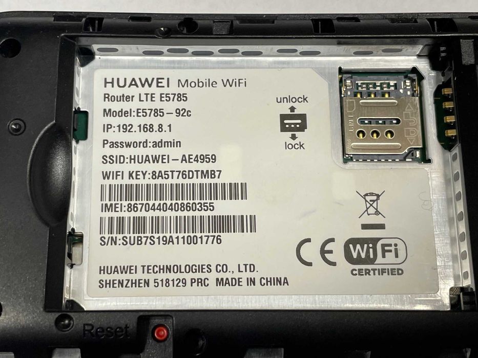Router Huawei E5785 mobilny na kartę SIM 4G LTE Hotspot, Internet
