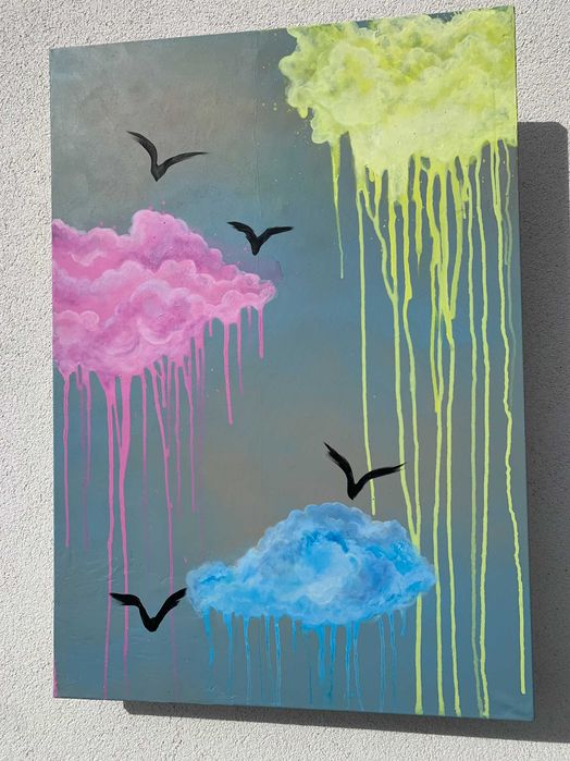 Ręcznie malowany obraz - idealny prezent