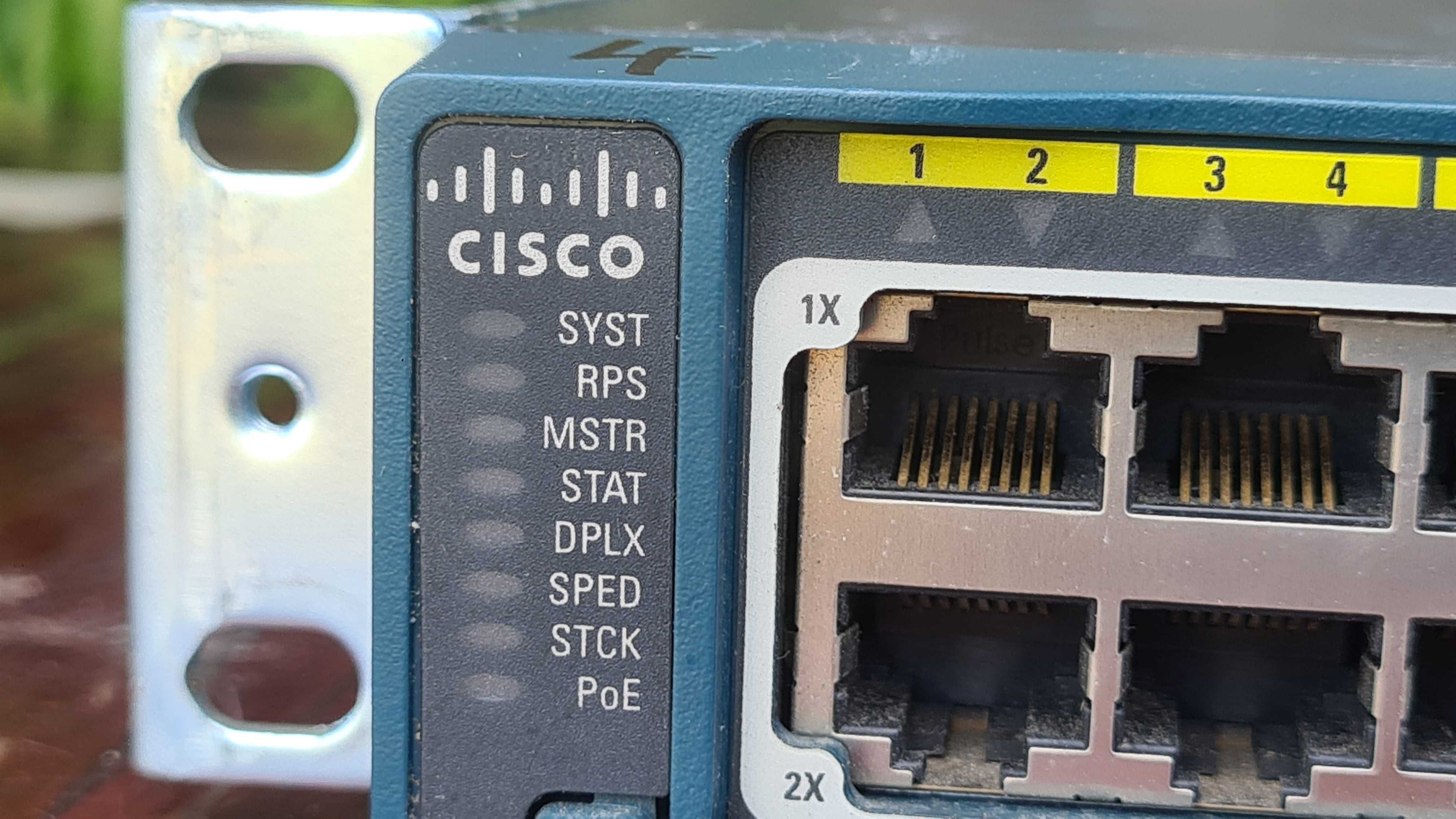 Коммутатор Cisco Catalyst 2960-S series PoE+ (гігабітний)