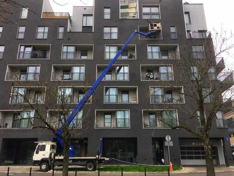 Podnośnik koszowy wynajem, zwyżka 30m, 35m, 45m, 53m