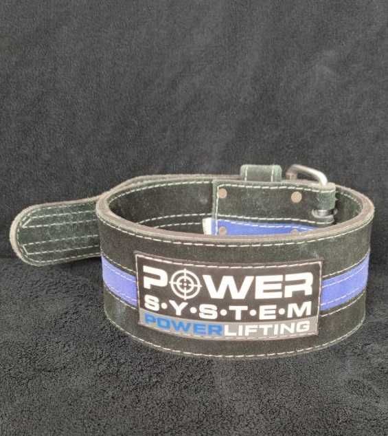 Pas Power System 3800 POWERLIFTING BELT niebieski M