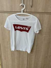 Biały T-shirt Levis