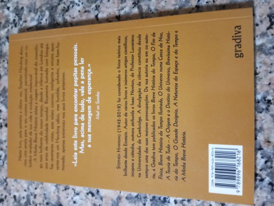 Stephen Hawking - A minha breve história