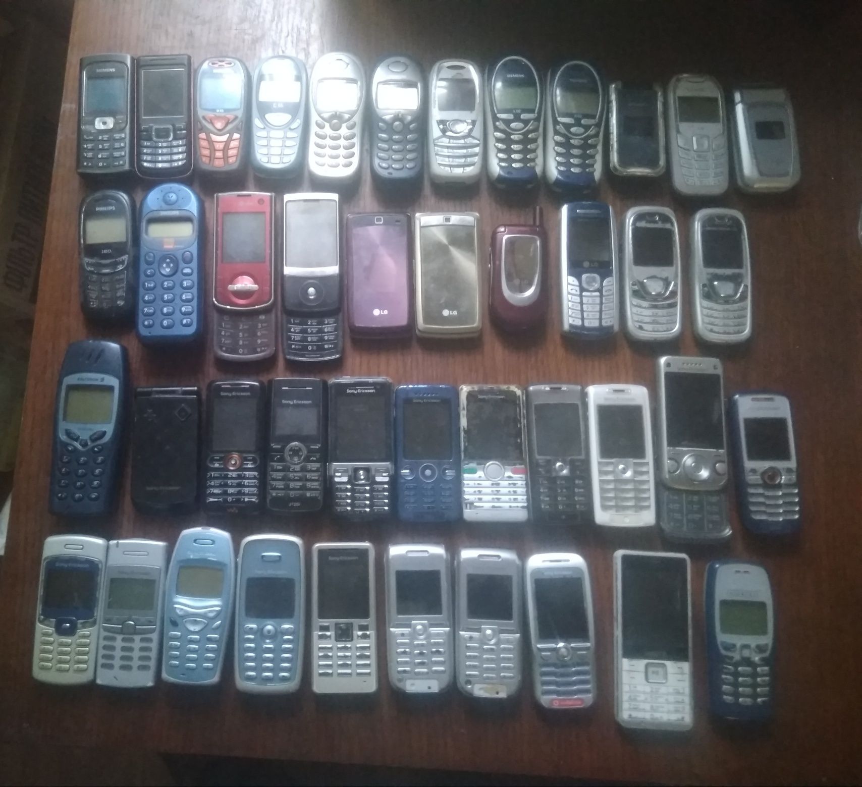 Мобильные телефоны разные
