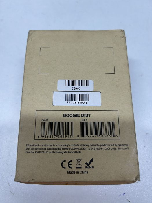 Гітарна педаль ефектів дисторшн Twinote Boogie distortion