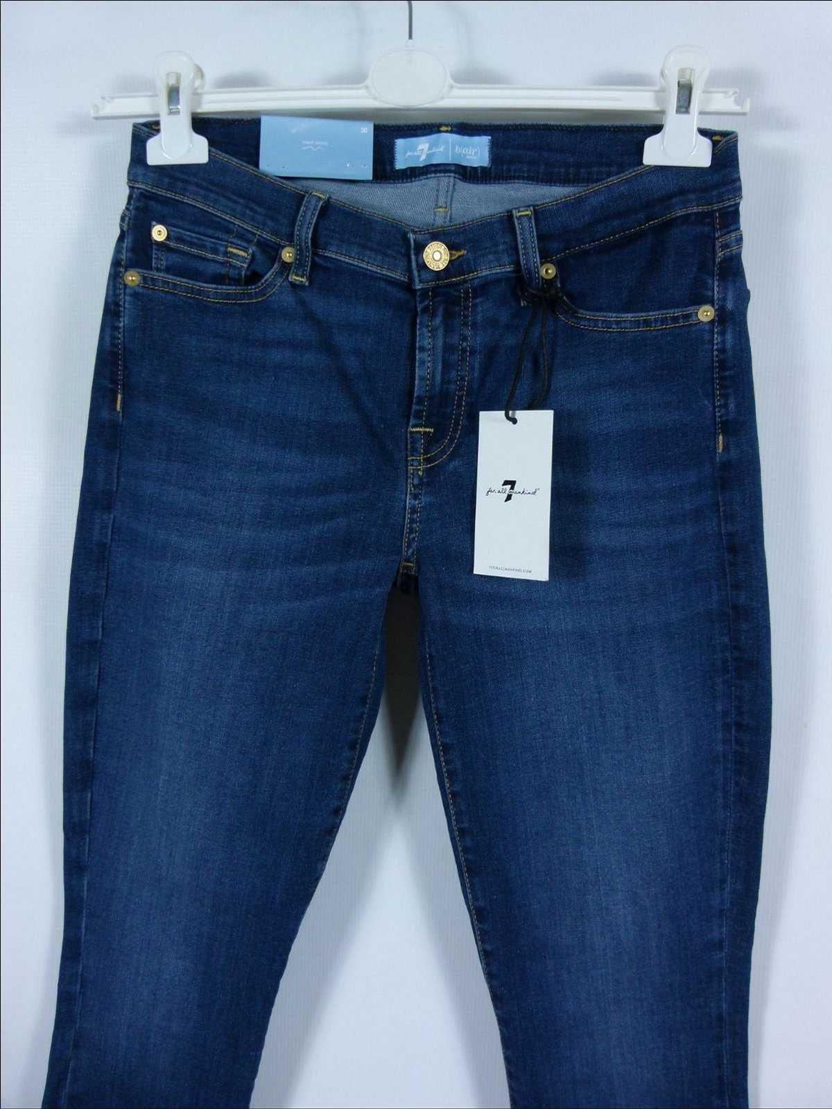 7 For All Mankind Bair Duchess skinny / 30 z metką