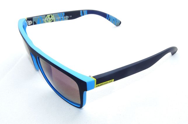 Okulary przeciwsłoneczne QUICKSILVER UV 400 czarno niebieskie