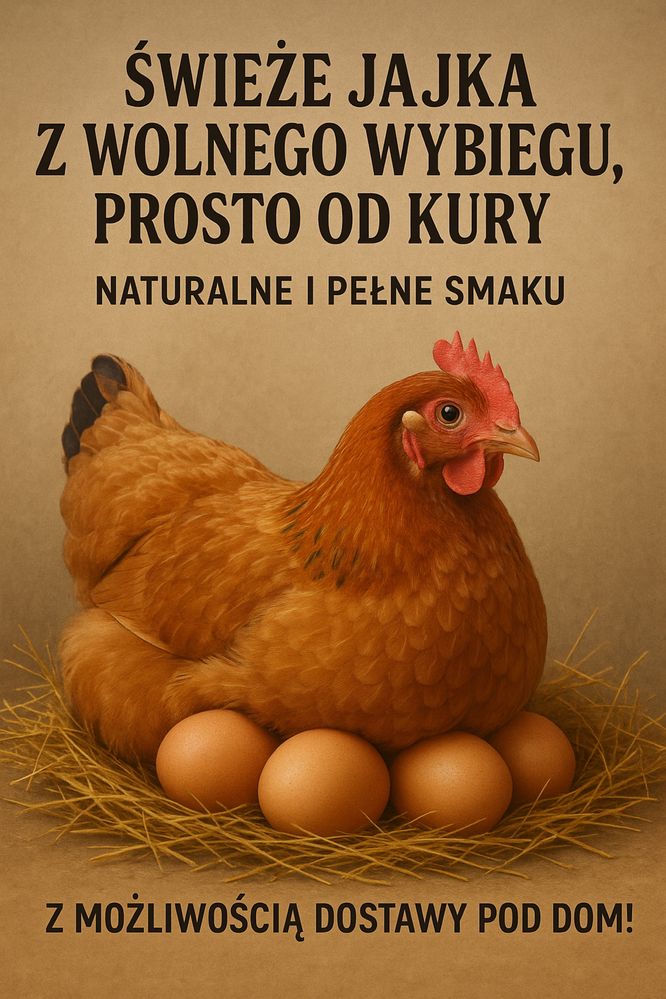 Jajka z Wolnego Wybiegu.