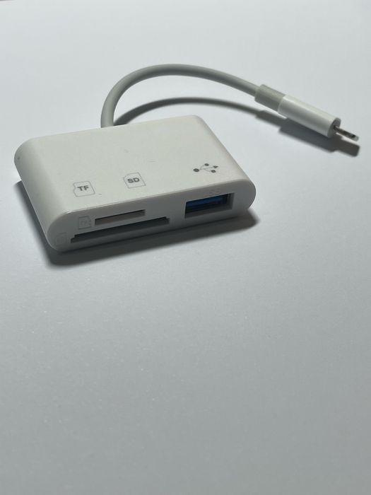 Перехідник card reader Lightning Apple iPad SD Card Camera Reader