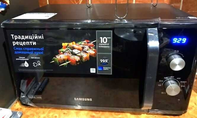 Мікрохвильова піч Samsung з грилем мікрохвильовка НОВА