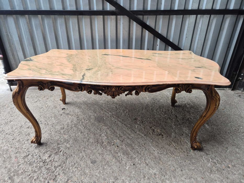 Stół marmurowy styl ludwikowski 120x65cm