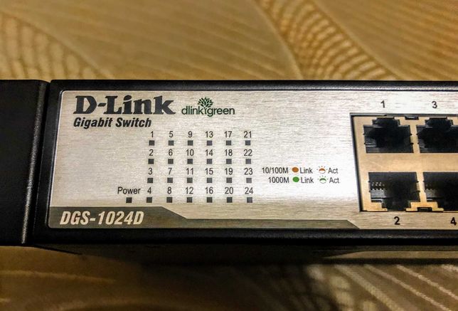 D-Link Gigabit Switch DGS-1024D