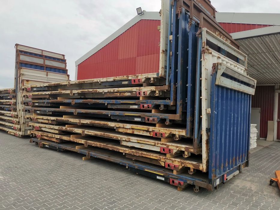 Krone WP 7.3 LS4-BW  Platforma pod kontener BDF 7.45 płaska podnoszona