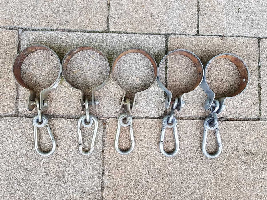 5 x Obejma uchwyt do huśtawki 100mm , komplet 5 szt.