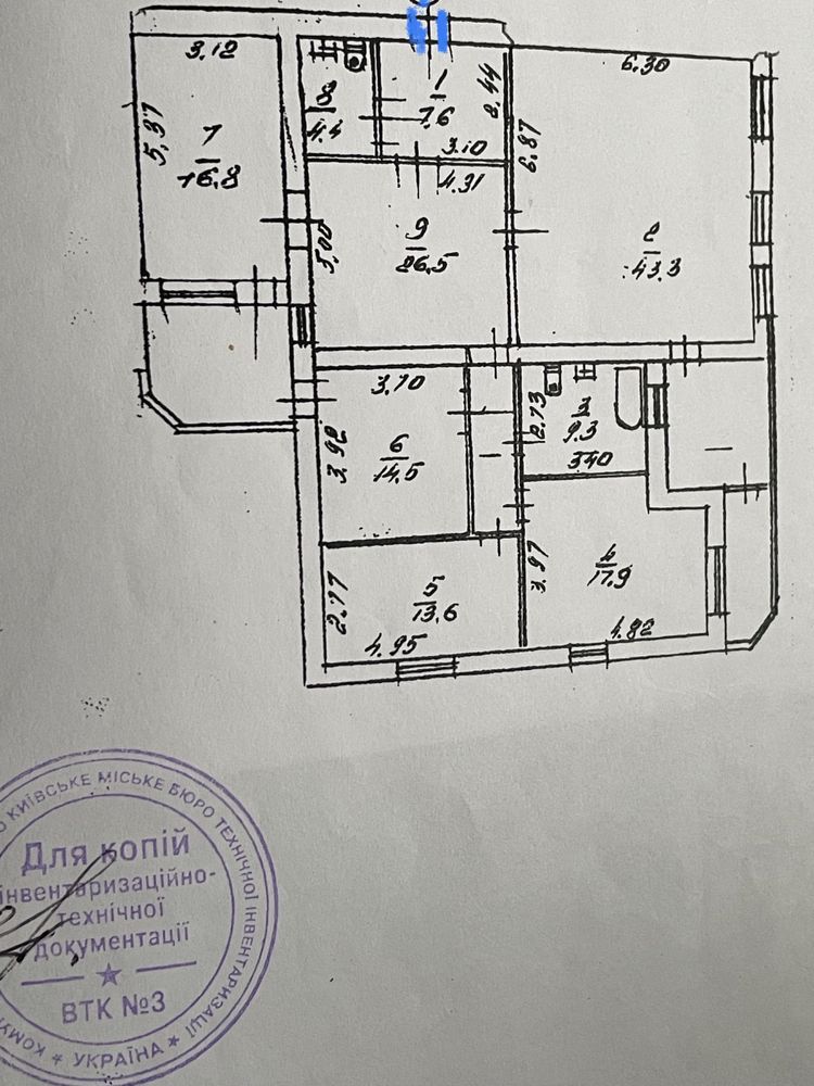 Без%. Вул. Проф. Павловського, 4 (Боткіна), метро КПІ, 4 кім., 174 м