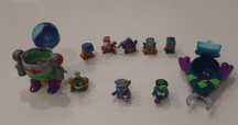Superzings figurki Mr King, Enigma, Profesor K,