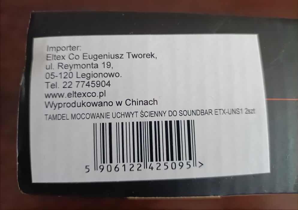 TAMDEL uchwyt ścienny do soundbar