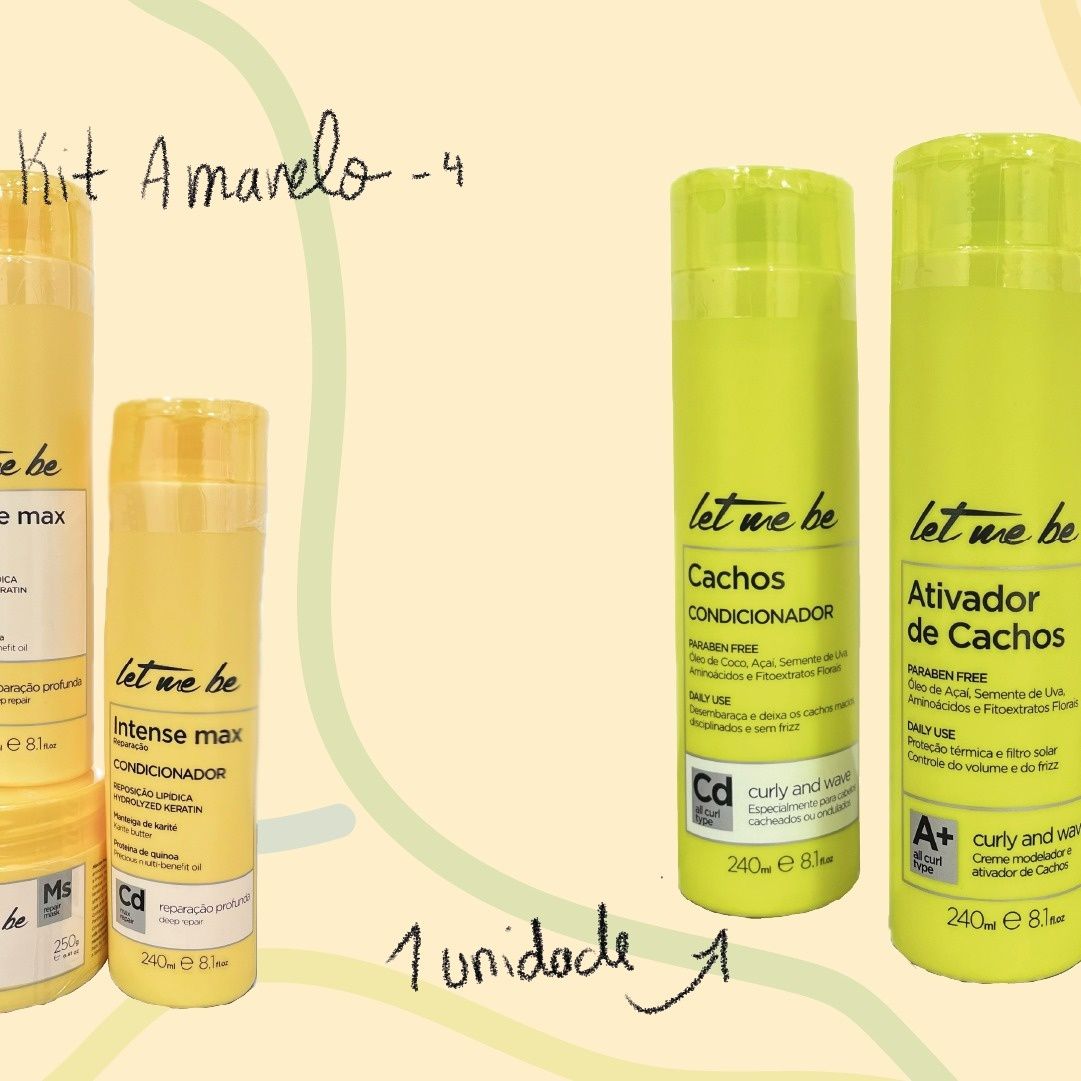 Kits shampoos let me be