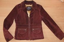 WILSONS Kurtka żakiet ramoneska marynarka 100% skóra zamsz XS/S