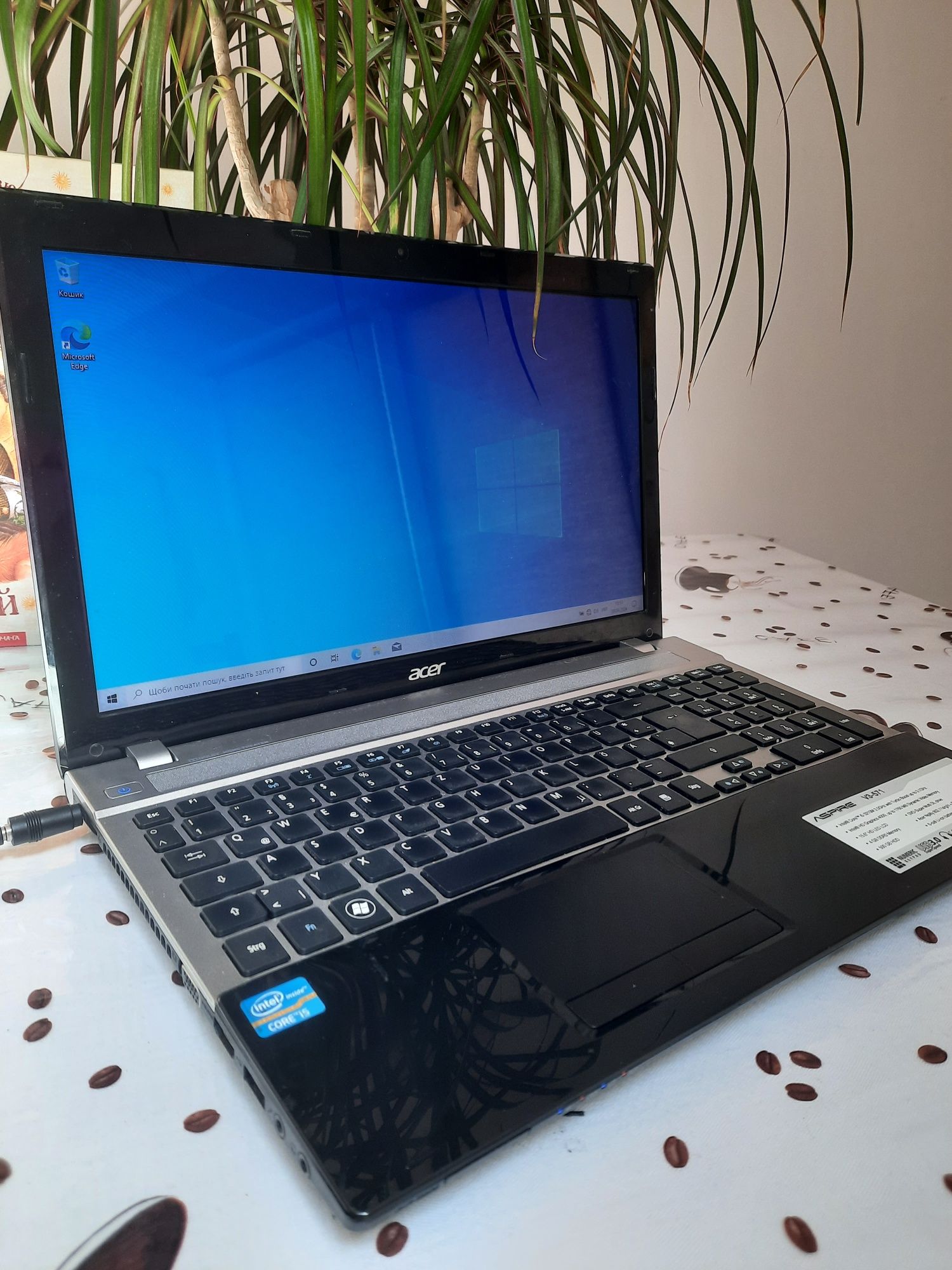 Acer aspire v3-571,intel core i5,8/500gb hdd