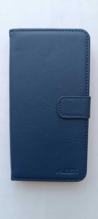 Etui z klapka do Samsung Galaxy J3 2017 granatowy