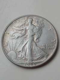 USA srebrne 1/2 dolara z 1944 roku