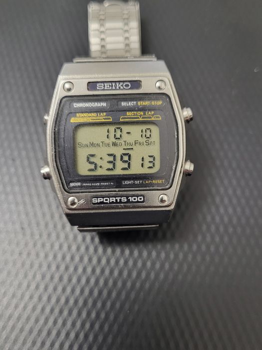Zegarek Seiko digital vintage