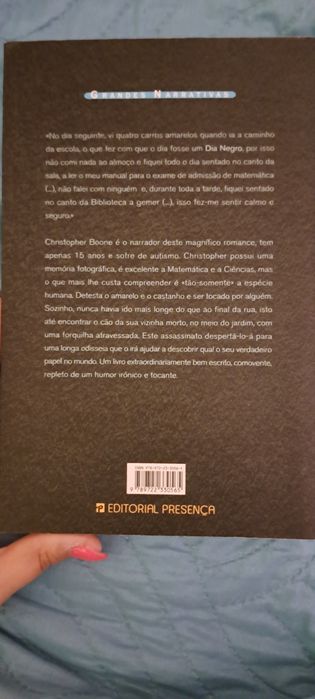 O Estranho Caso do Cão Morto, 6ª Edição
Mark Haddon (Autor) - Edição