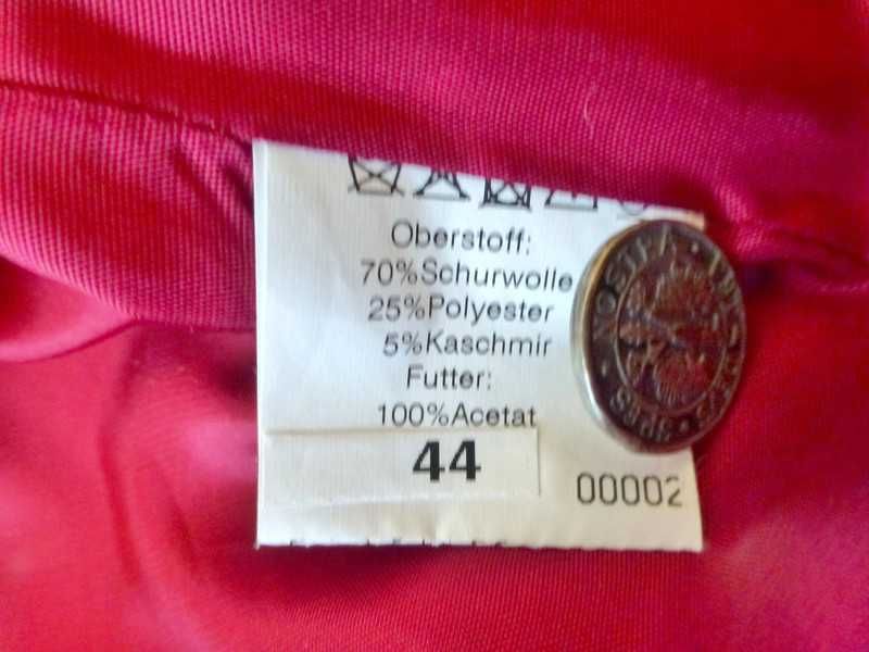 Rowlands elegancki lekki wełniany damski żakiet 44 46