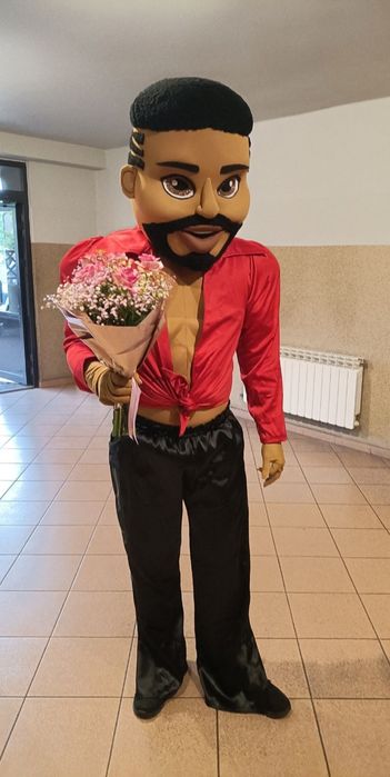 Tancerka Tancerz Żywa Maskotka Kostium striptizerka striptizer Luksus.