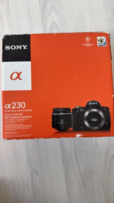 Sony Alpha 230 – Câmara DSLR Usada em Bom Estado