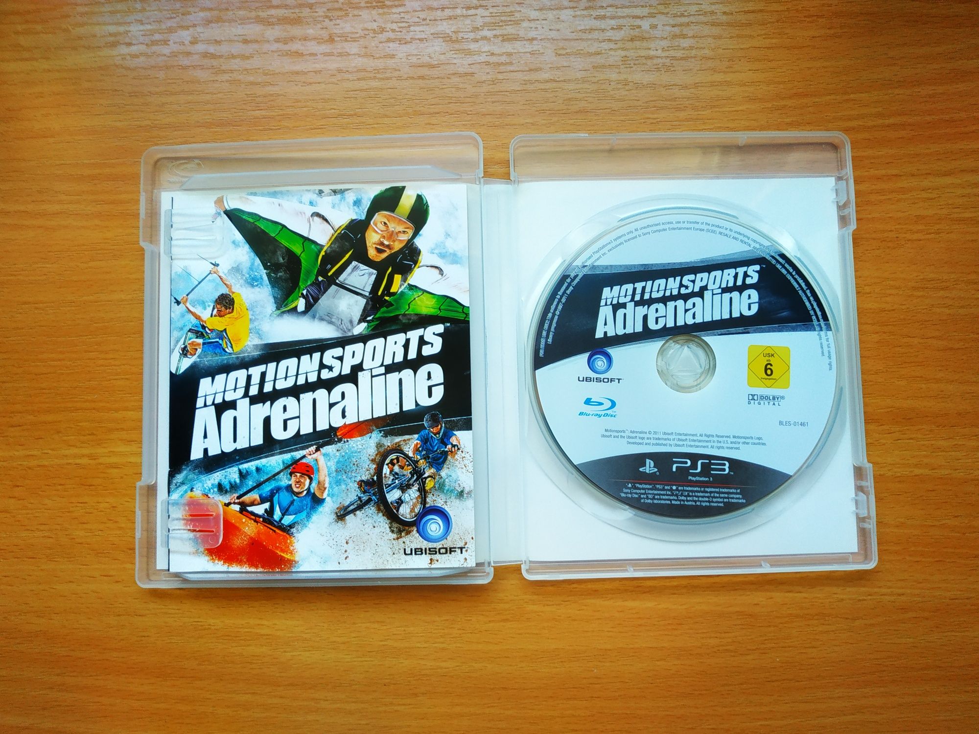 Motion sports adrenaline ps3, stan bardzo dobry, wysyłka olx