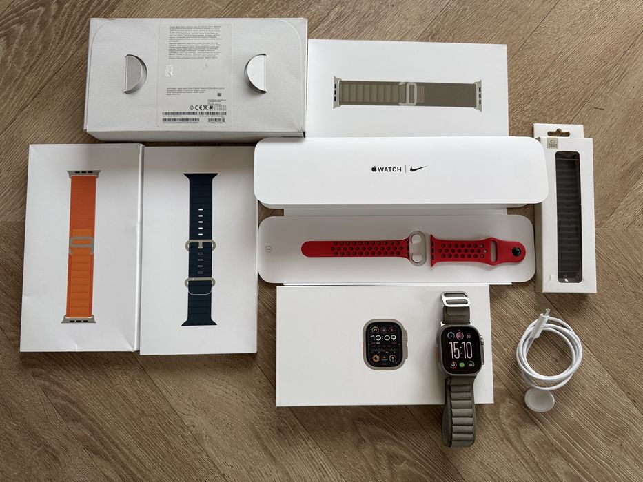 Apple Watch Ultra 2, mega zestaw, świetny stan!!!
