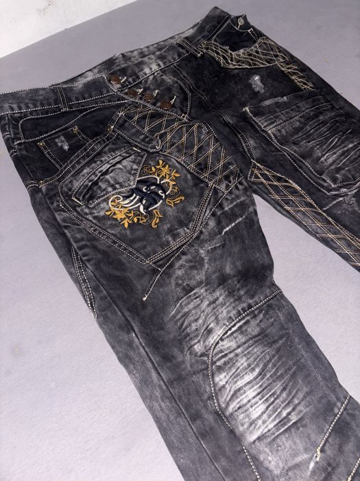 Spodnie jeansowe barof denim opium vintage