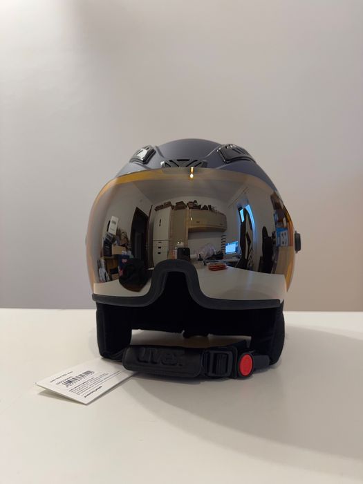 Kask Narciarski Uvex hlmt 600 visor Rozmiar 55-57 cm