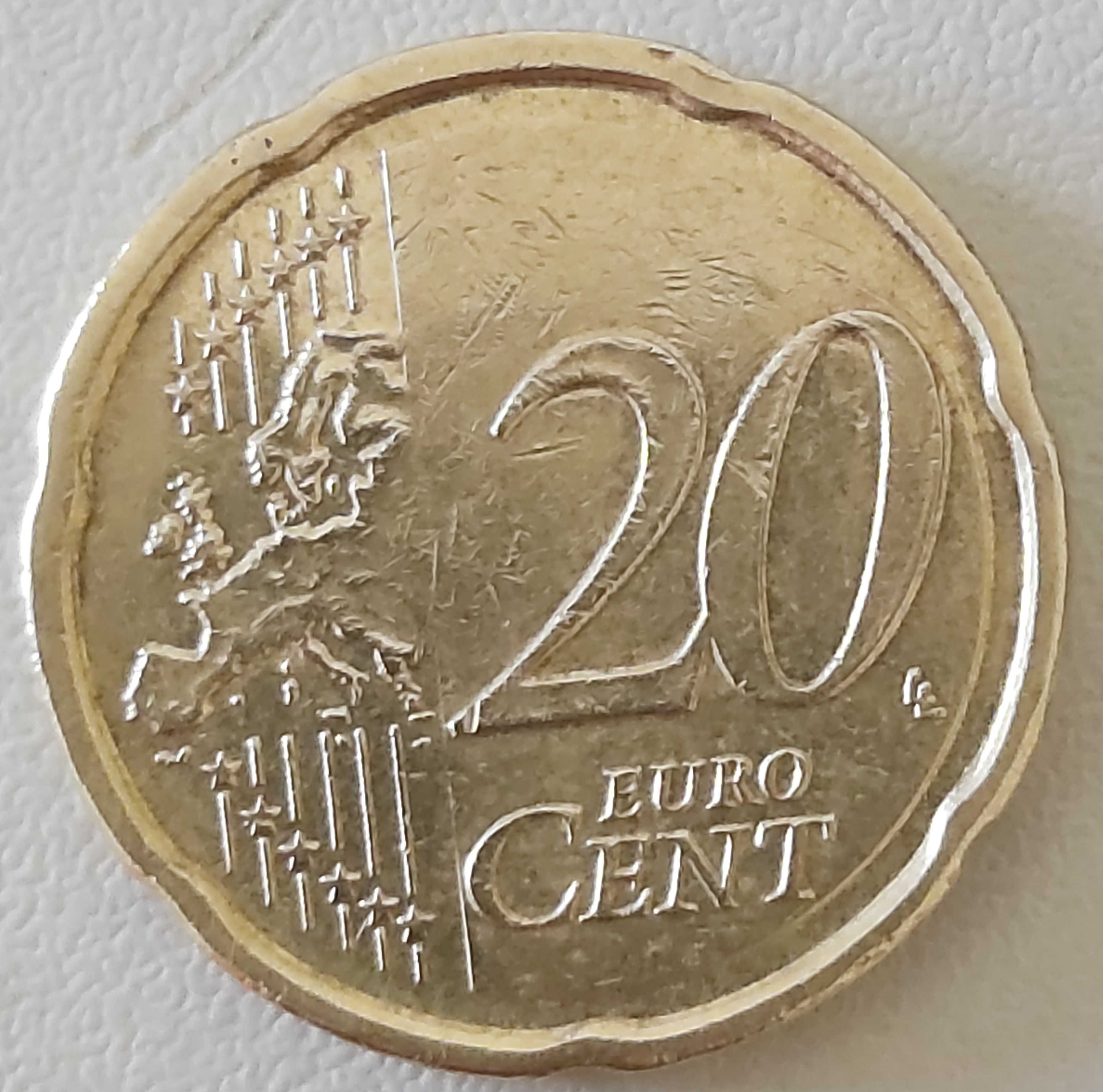 20 Cêntimos de 2010 da Bélgica, Alberto II