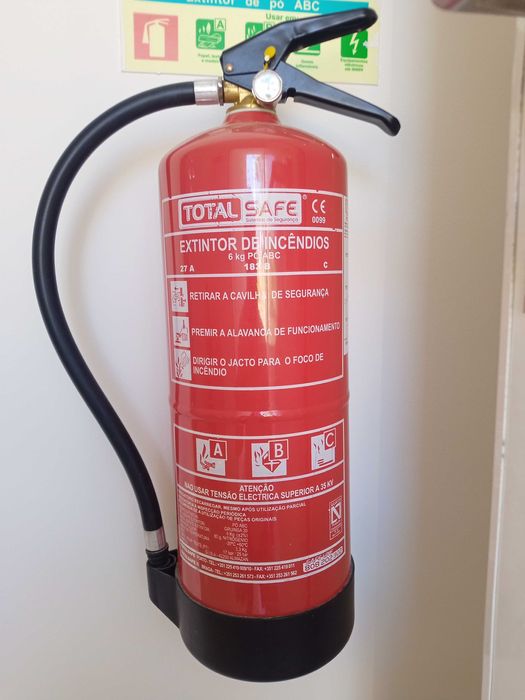 Extintor de Pó ABC de 6 kg