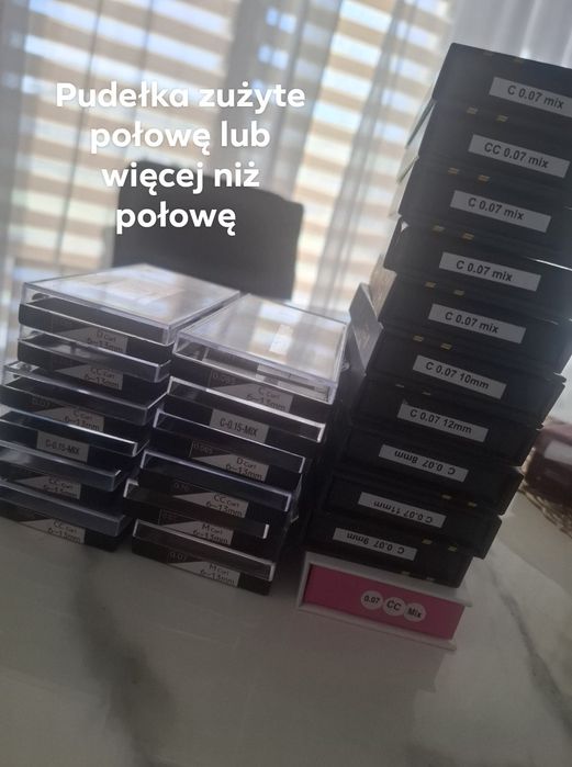 Sprzedam rzeczy do stylizacji rzęs (przedłużania rzęs)