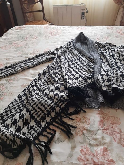 Agasalho tipo echarpe