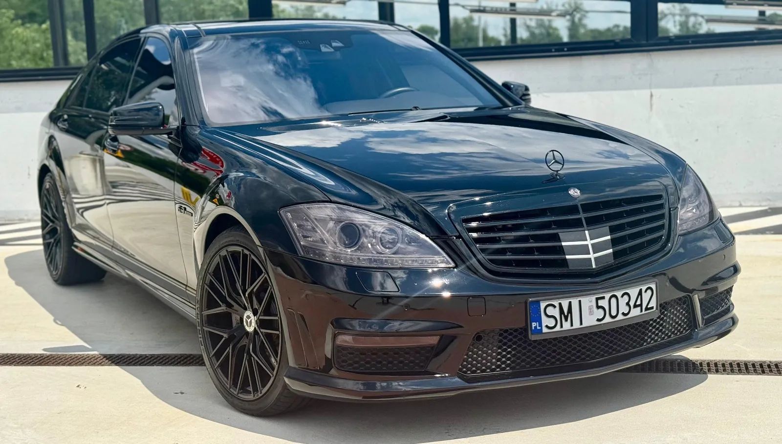 Mercedes-Benz Klasa S Ostatni wolnossacy 63 AMG V8 Lift Stan Kolekcjonerski ASO Long