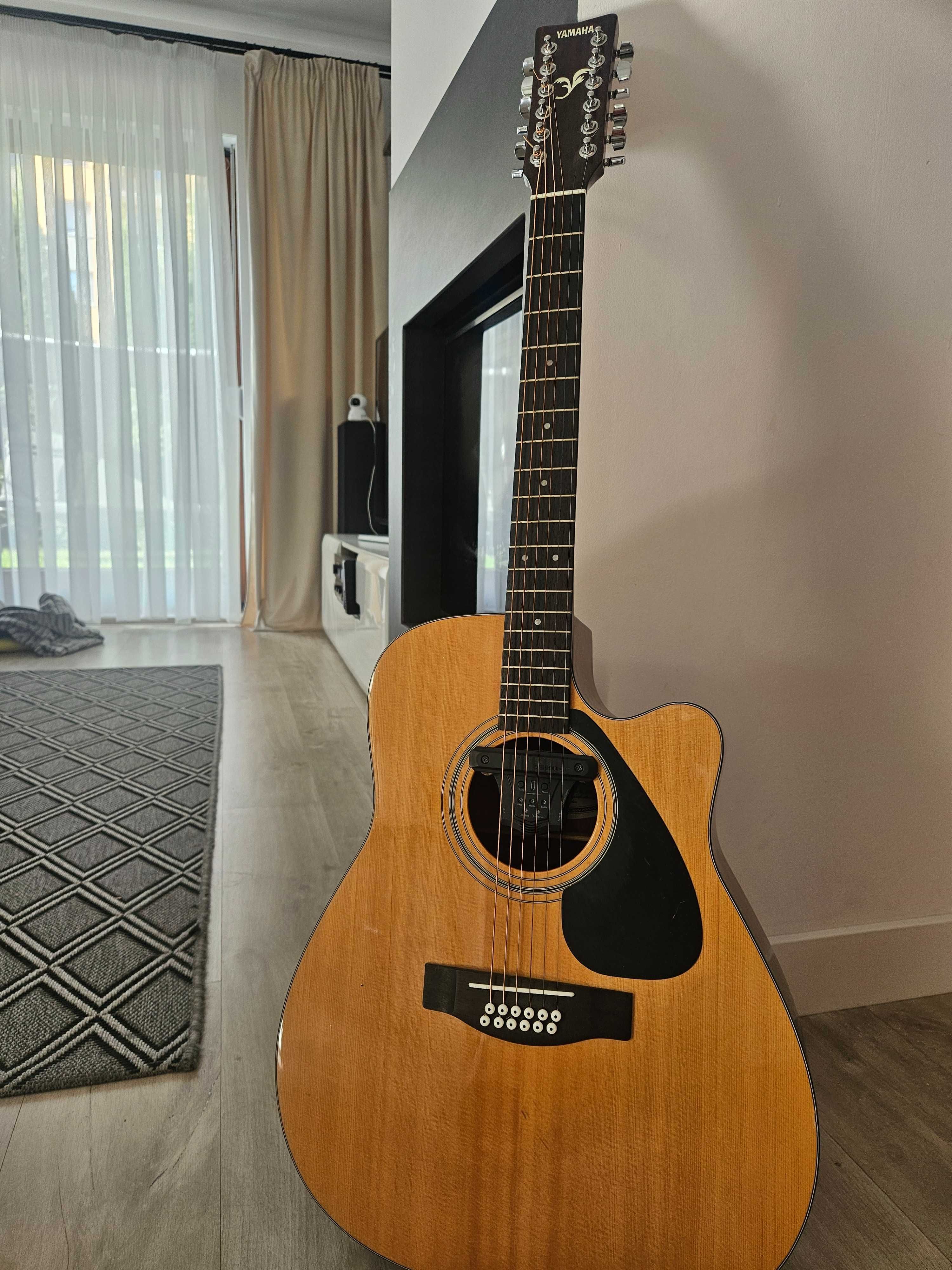 Gitara elektro akustyczna yamaha 12 strunowa