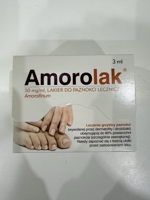 Amorolak amoro lak lakier do paznokci
