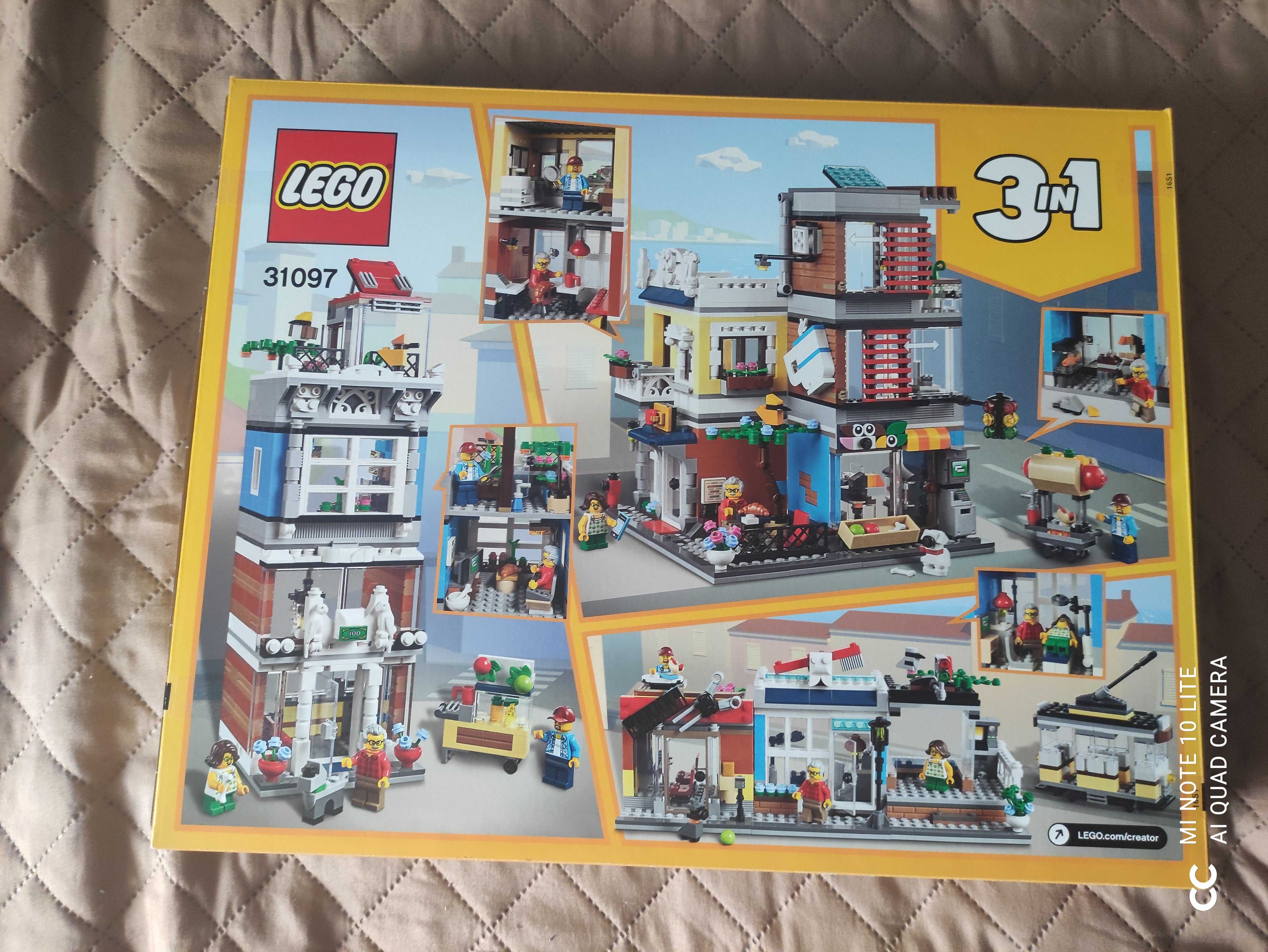Klocki LEGO Creator 3 w 1 31097 - Sklep zoologiczny i kawiarenka
