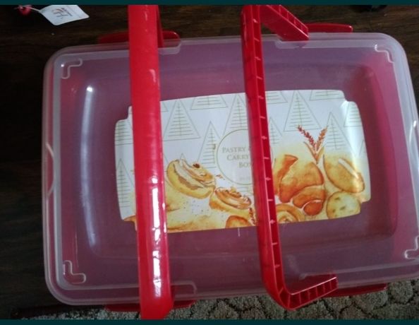 Контейнер пластиковий для зберігання їжі 40×30×18