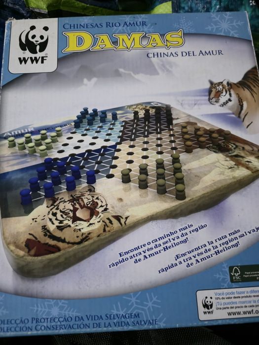 Jogo tabuleiro damas chinesas