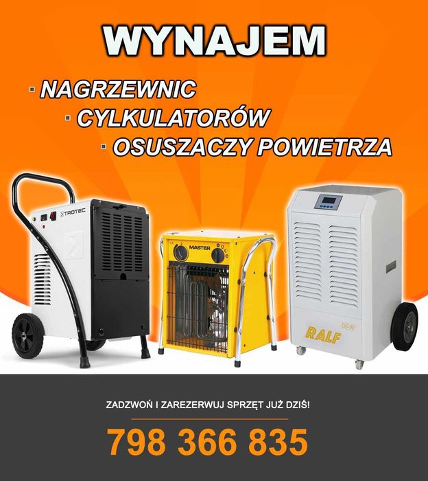 ◾Osuszacz powietrza◾Pochłaniacz wilgoci◾Wynajme◾Wynajem osuszaczy
